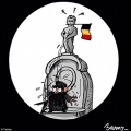 FOTO: Karikatūrās tiek izsmieti teroristi, kas uzbruka Briselei (Maza bilde 12)