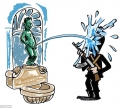 FOTO: Karikatūrās tiek izsmieti teroristi, kas uzbruka Briselei (Maza bilde 9)