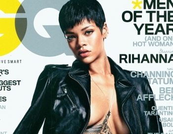 Rianna izģērbusies žurnālam „GQ” FOTO