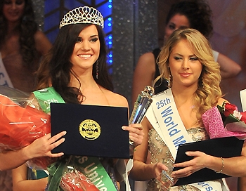 Elīna Grundāne konkursā "World Miss University" iegūst otro vietu 