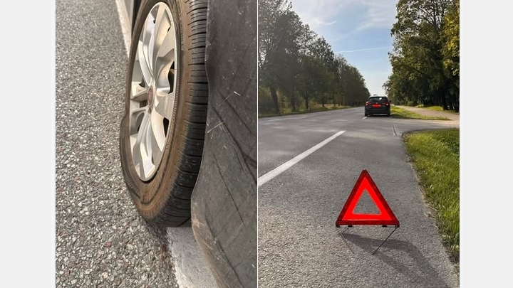 Brīdina par kriminālu grupējumu, kas nelietīgi pārdur riepas pie populāras kafejnīcas