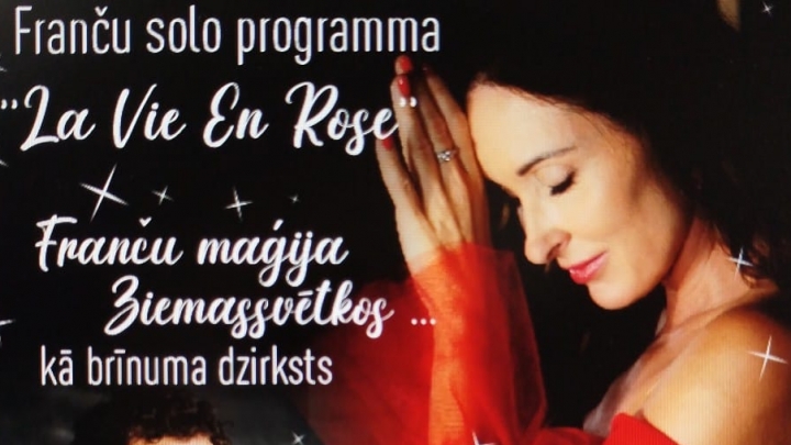 Šarmantā dziedātāja Ineta Rudzīte ielūdz uz koncertiem La Vie en Rose