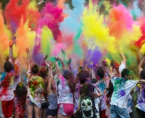 Lucavsalā notiks Holi krāsu festivāls