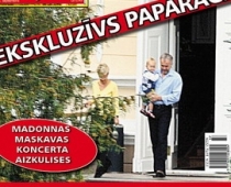 Andra Šķēles meita precēsies. Savu dēlu joprojām slēpj